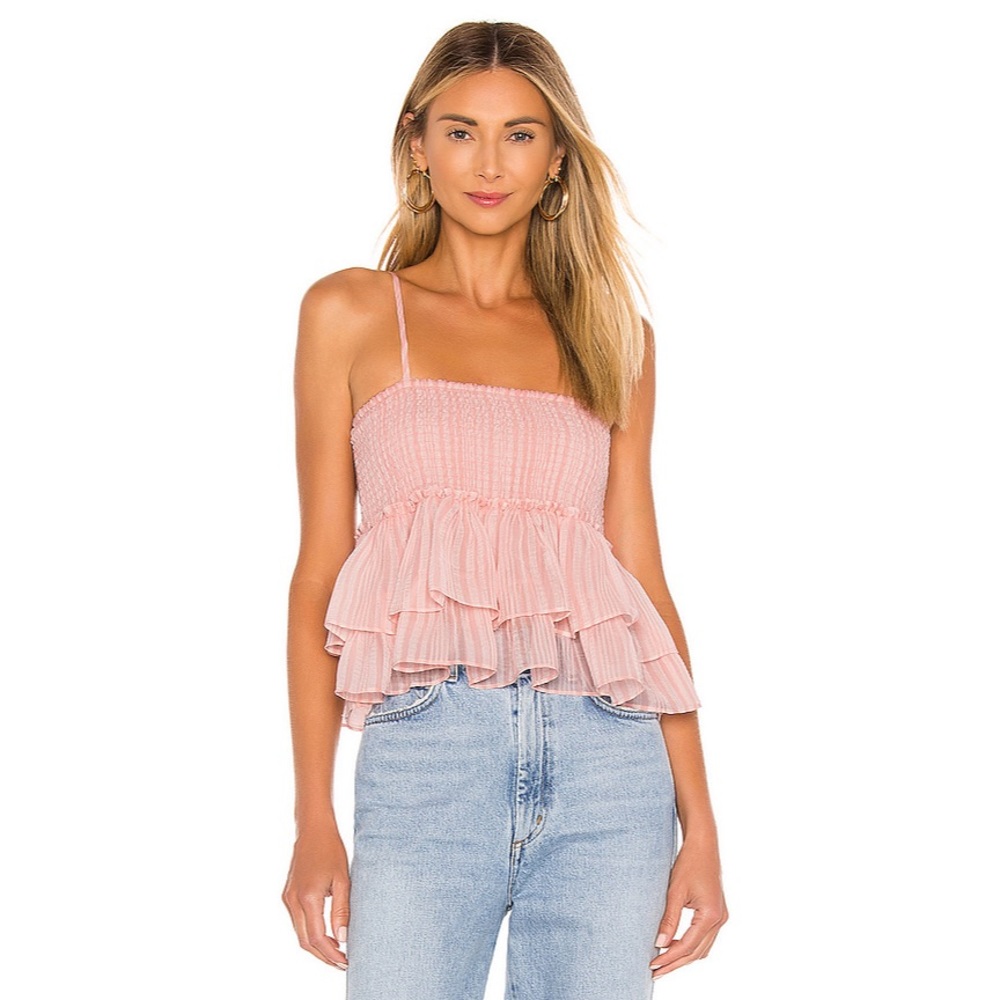 BB Dakota Peplum Tank